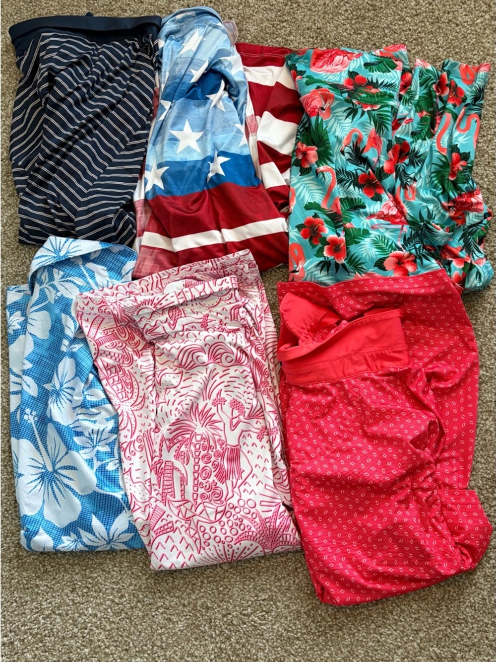6 Polos 4 Yatta Golf and 2 Penguin all size XXL
